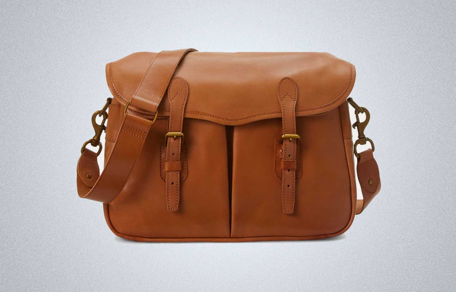 Polo Ralph Lauren Heritage Leather Messenger Bag