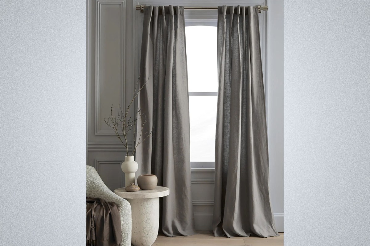 Quince European Linen Curtain