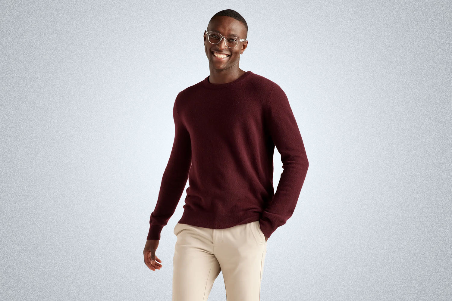 Quince Mongolian Cashmere Crewneck Sweater