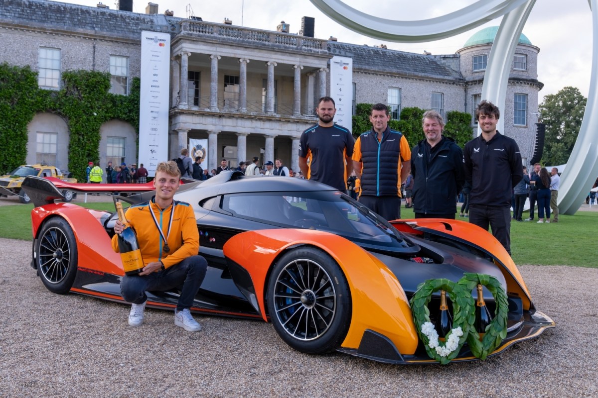 McLaren’s Solus GT Scorches This Year’s Goodwood Hill Climb - InsideHook