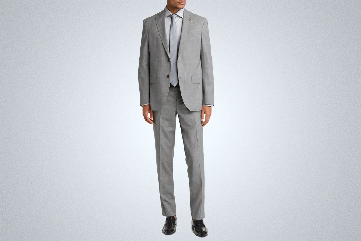 Ted Baker London Karl Slim Fit Soft Constructed Wool Suit