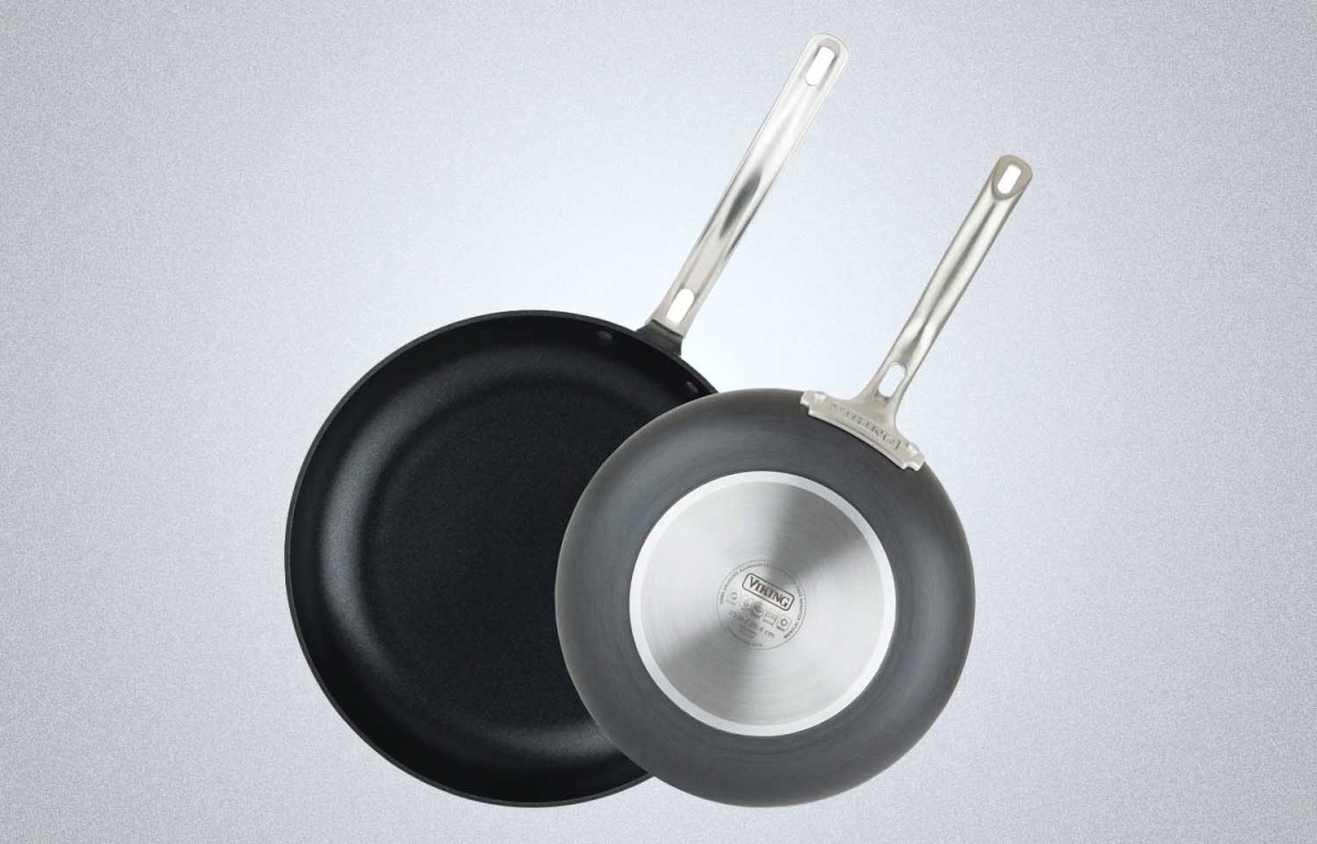 Viking 10-Inch & 12-Inch Hard Anodized Nonstick Frying Pan Set