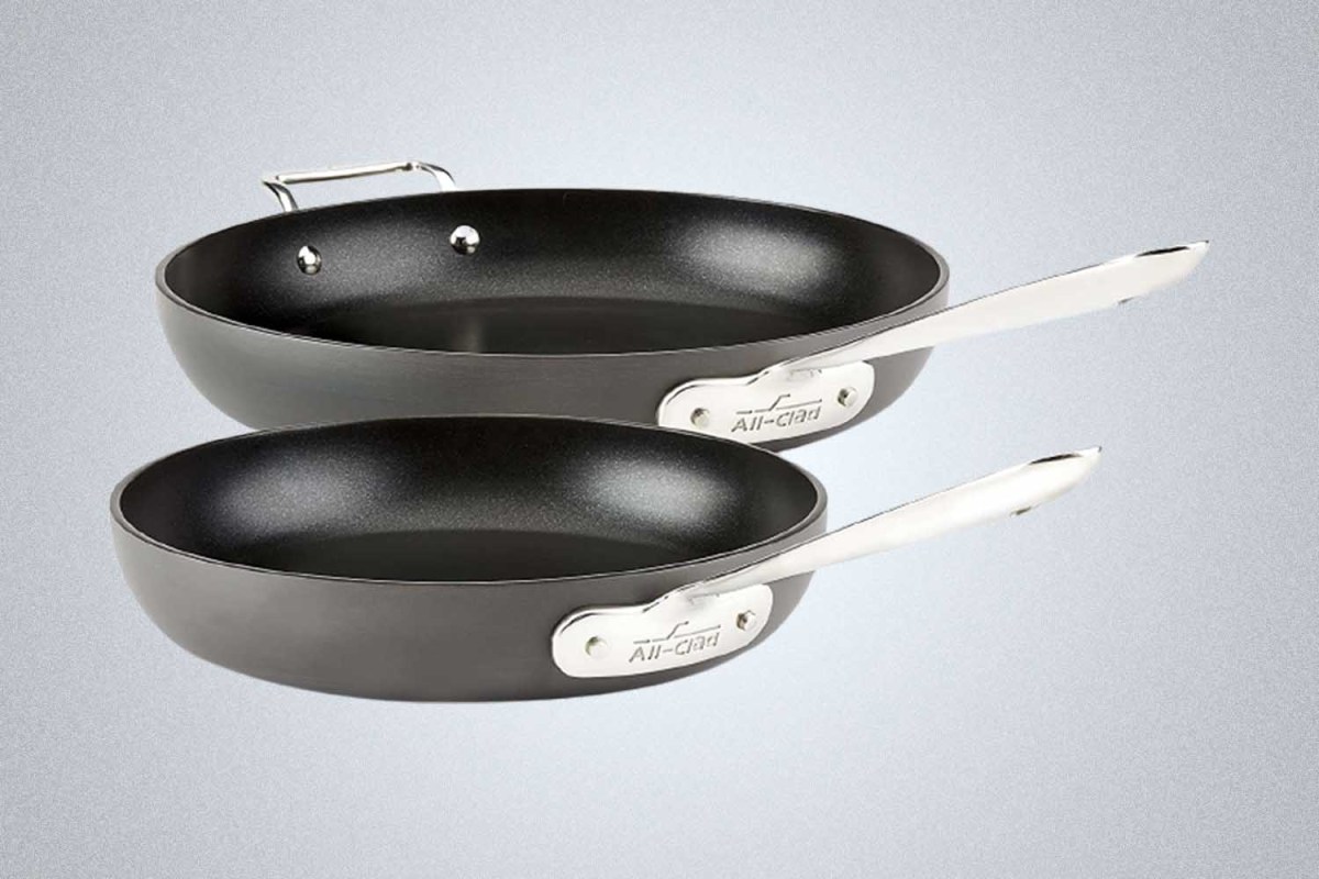 All-Clad HA1 Hard Anodized Nonstick 2 Piece Fry Pan Set