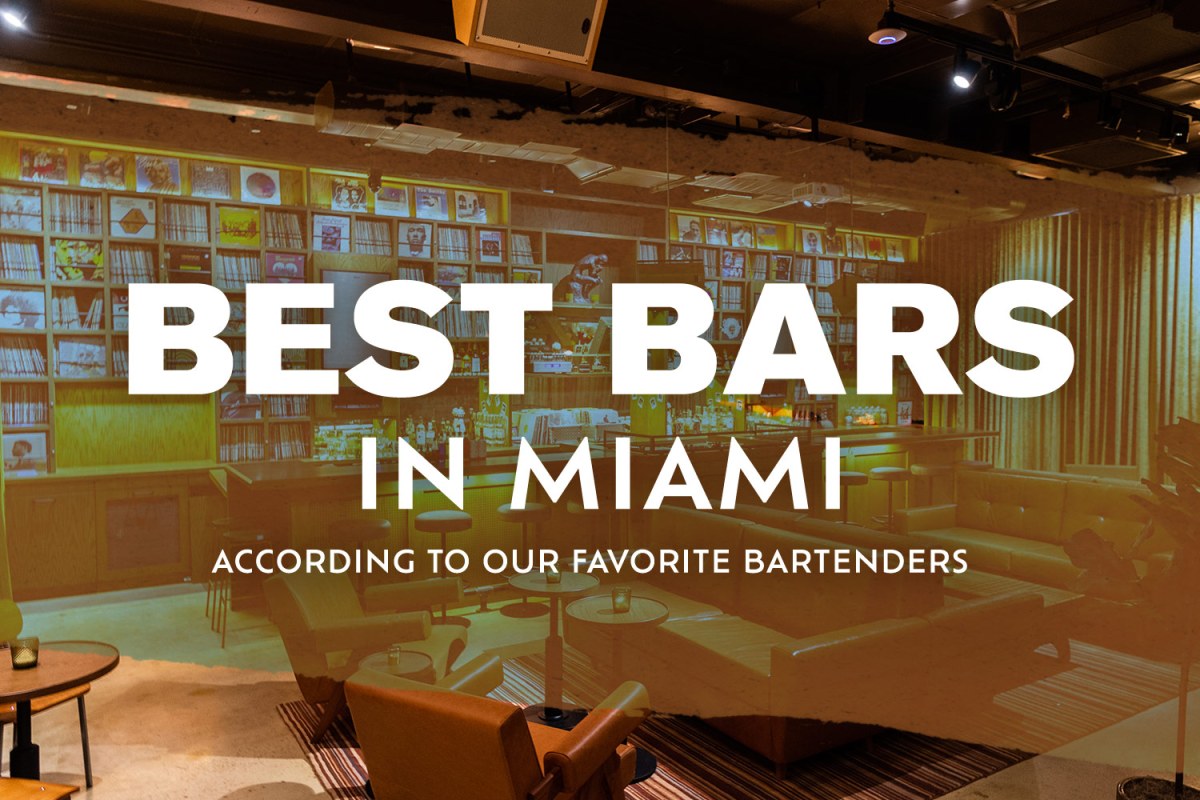 The 12 Best Bars in Miami, According to Bartenders