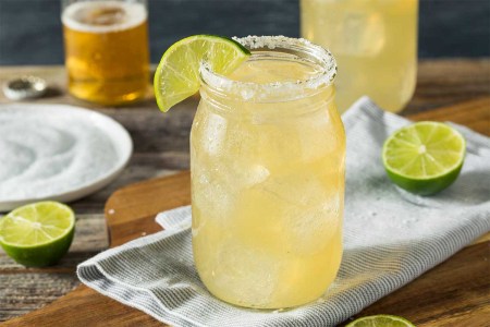 A beerita or beer margarita is a combination of beer, tequila and lime (or frozen limeade concentrate)