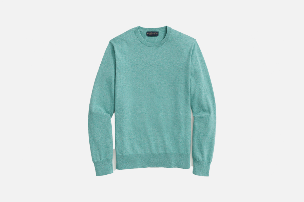 Supima Cotton Crewneck Sweater