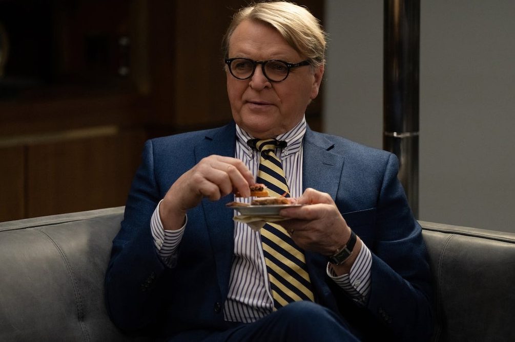 David Rasche as Karl on "Succession"