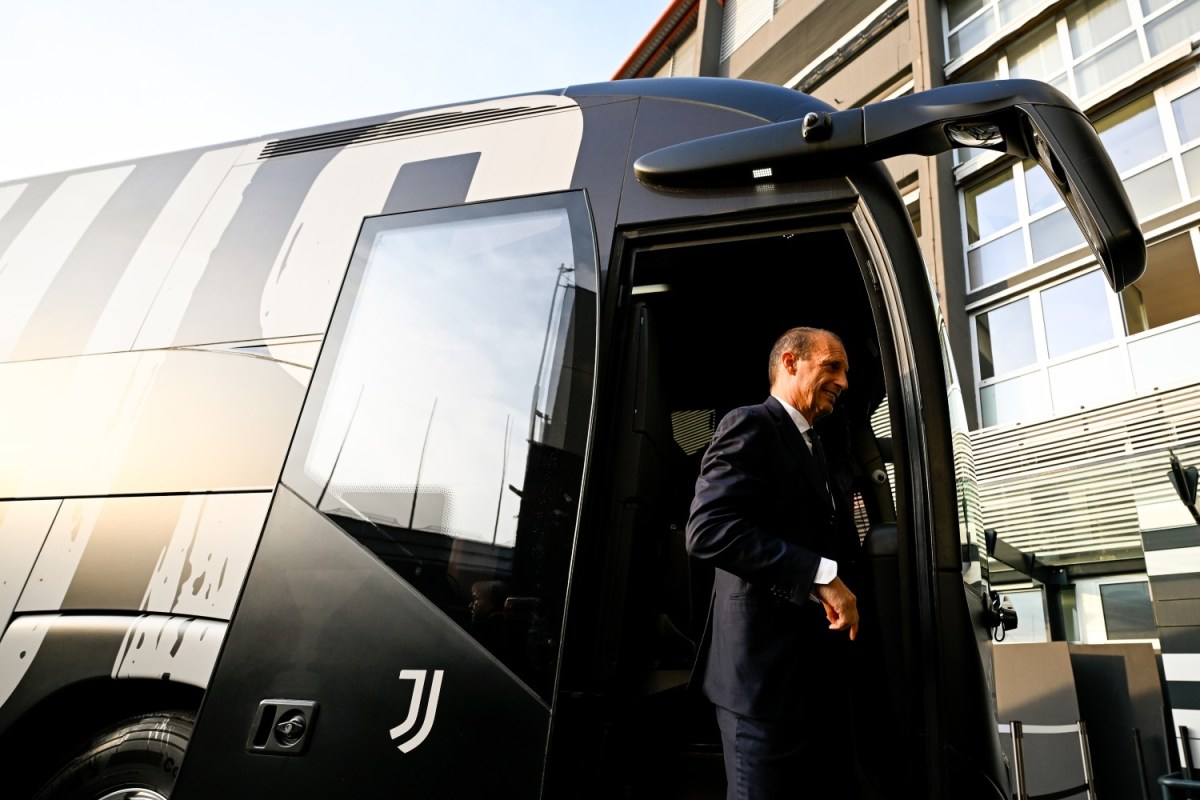 Juventus bus and coach