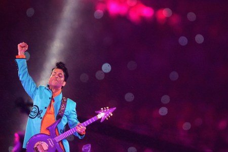 Prince at the Super Bowl halftime show