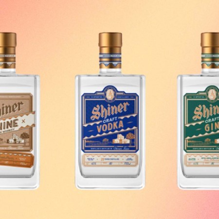 The first three bottle releases from Shiner Spirits
