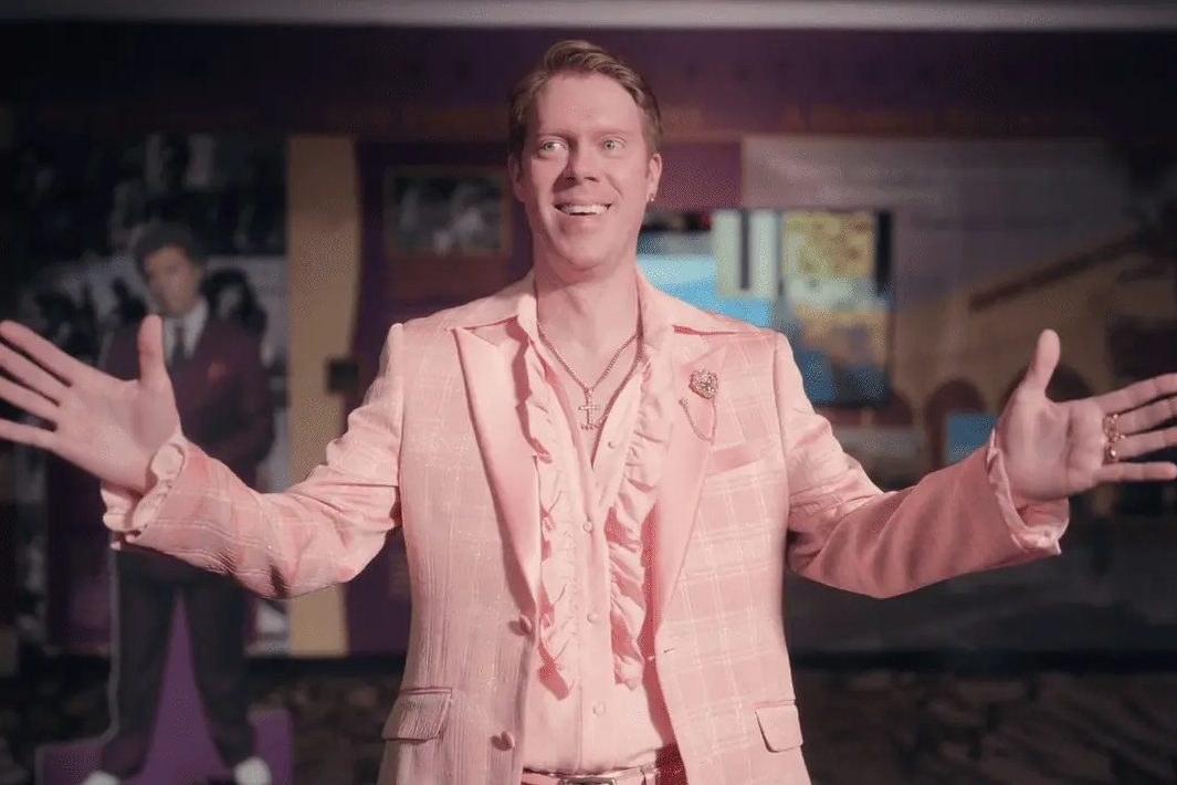 Tim Baltz as BJ on "The Righteous Gemstones"