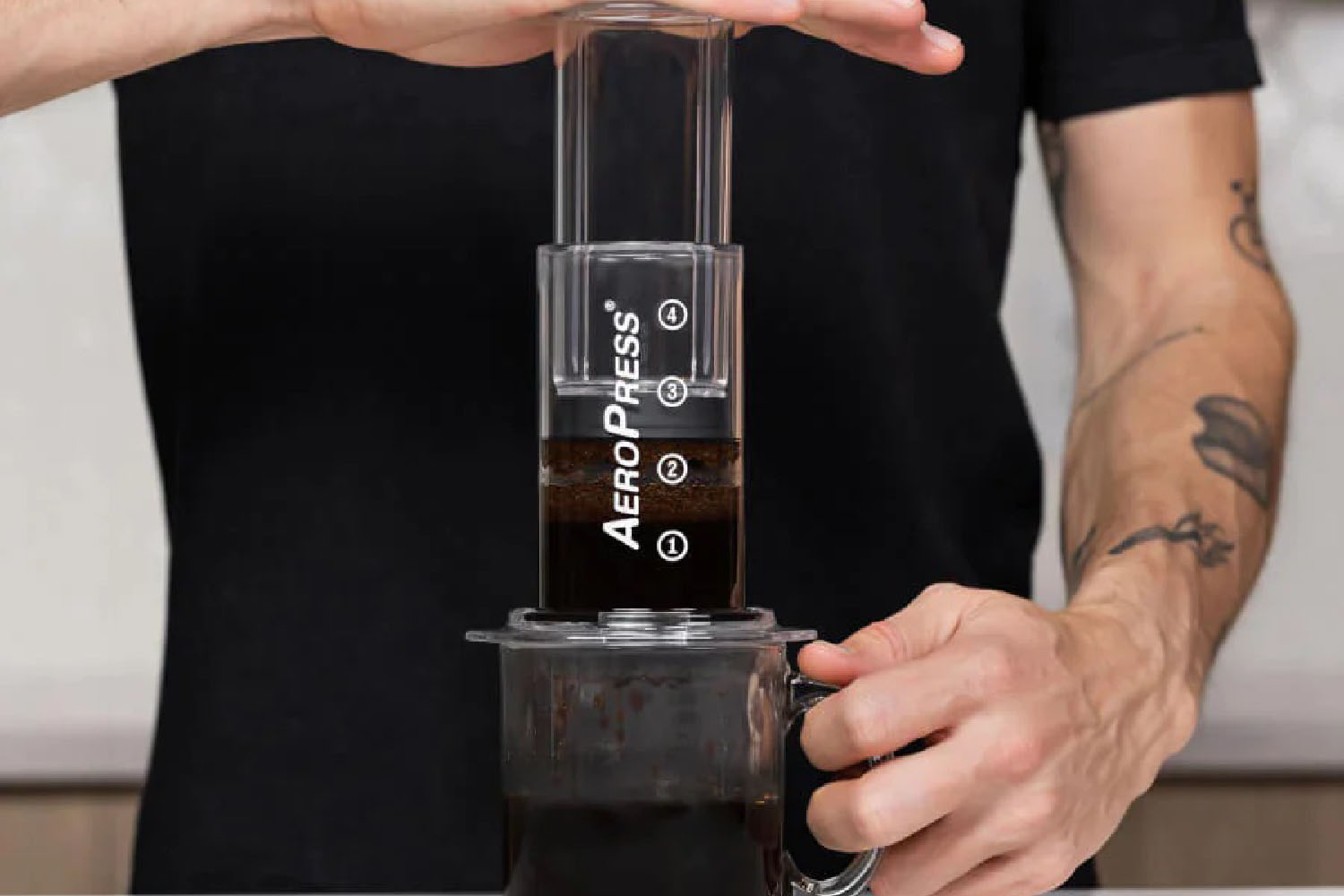 AeroPressCoffee Maker u0026amp;#8211; Clear