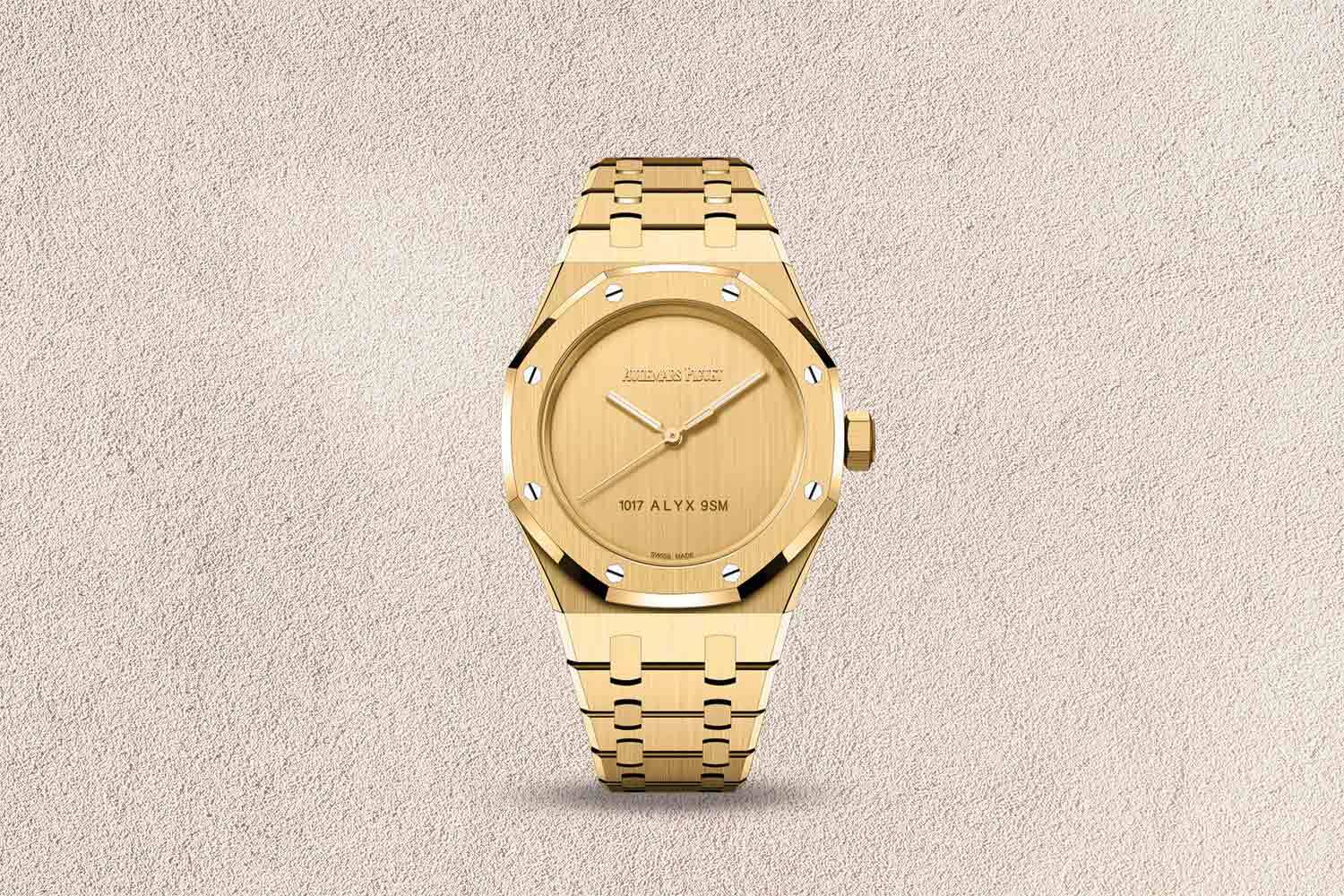 A golden watch