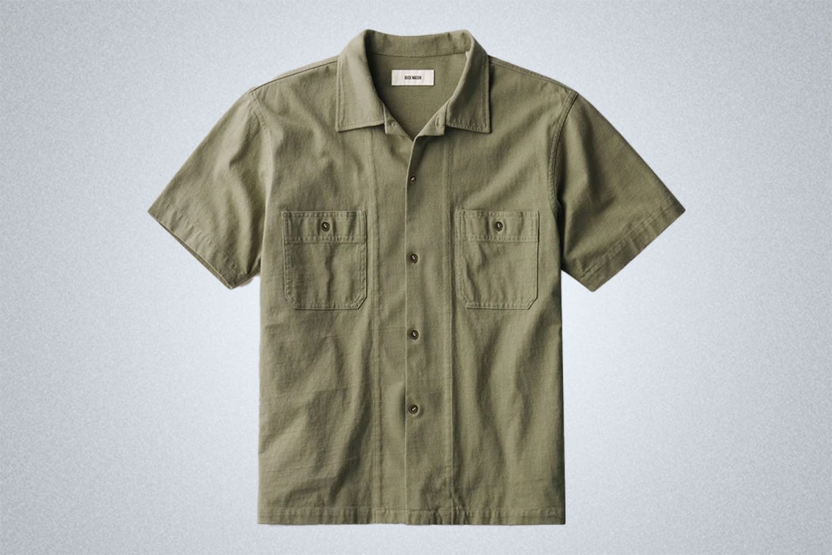 Buck Mason Rope Knit Naval Utility Shirt