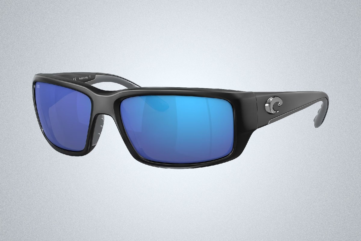Sunglasses: Costa Fantail Polarized Sunglasses in Blue Mirror
