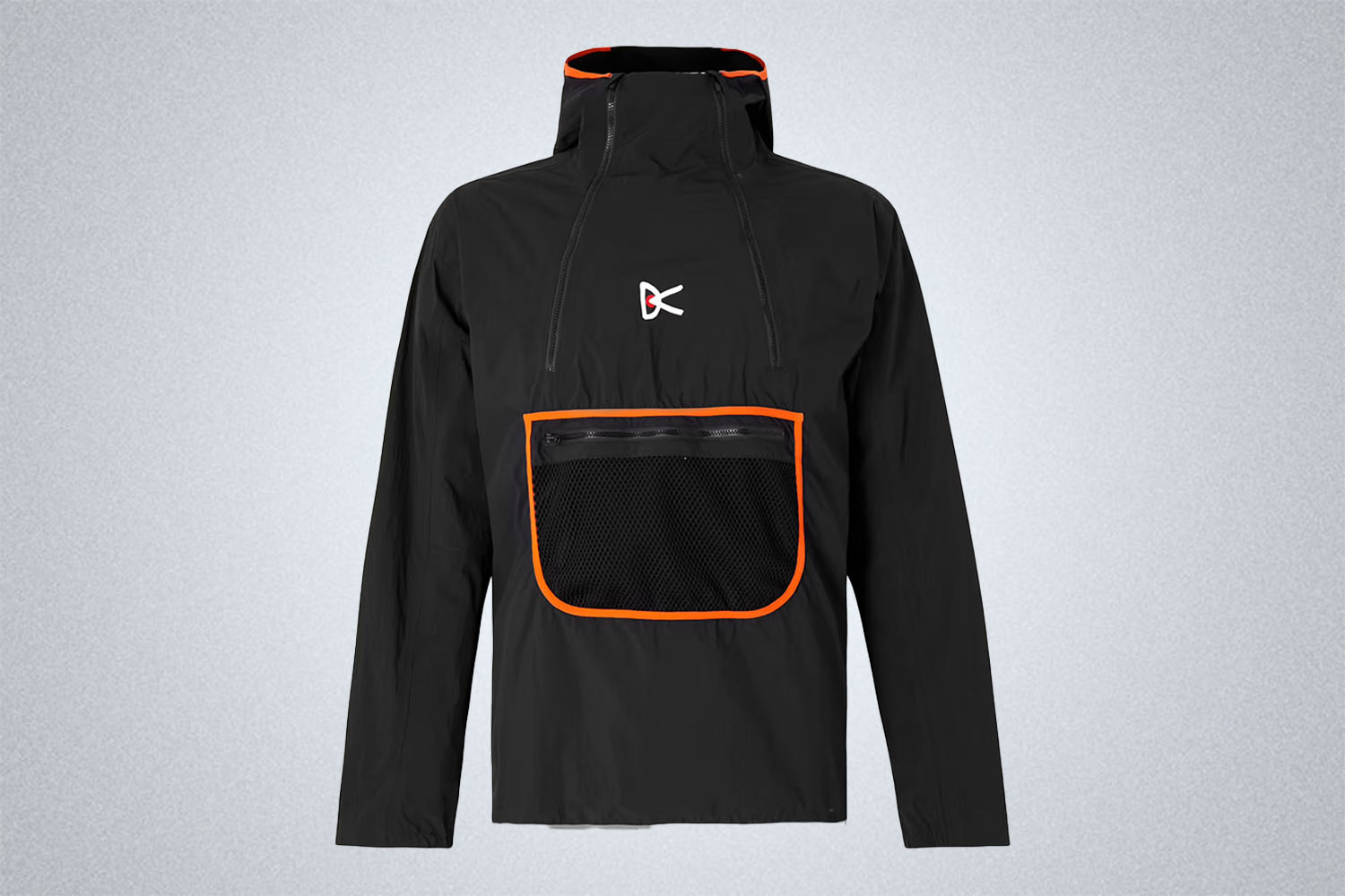 District Vision Vassa Recycled Shell Half-Zip Hooded Jacket