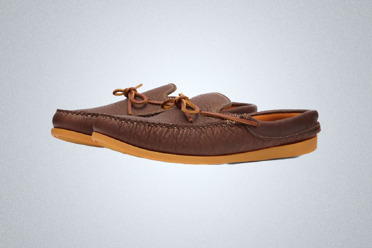 EasyMoc Lace Slip On Boat Shoe