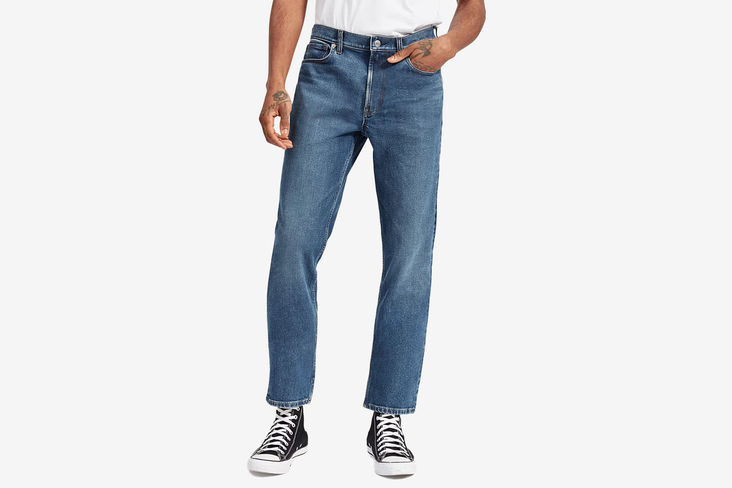 Everlane The Relaxed 4-Way Stretch Organic Jean | Uniform