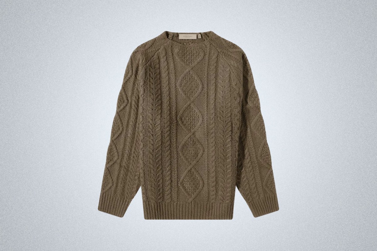 Fear of God ESSENTIALS Cable Knit