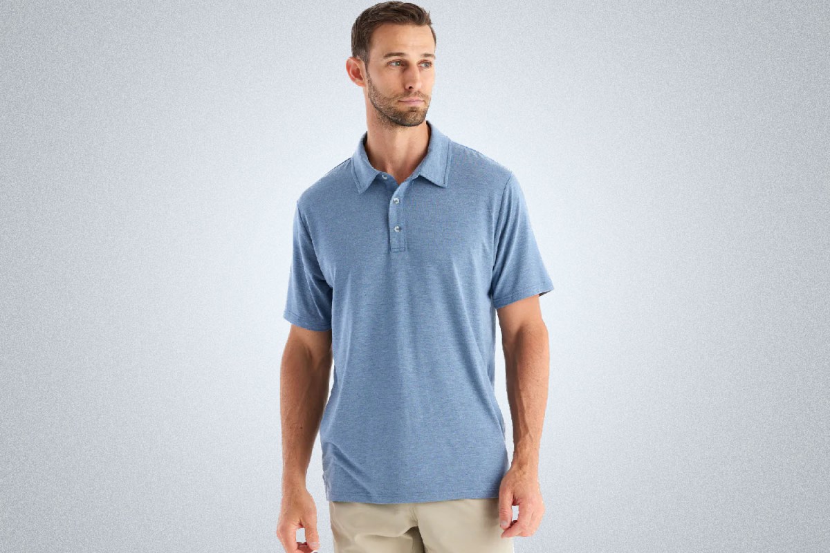 Casual Shirt: Freefly Men’s Bamboo Flex Polo