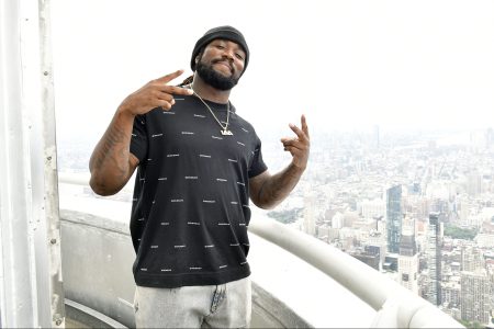 Dalvin Cook visits the Empire State Building in New York City.