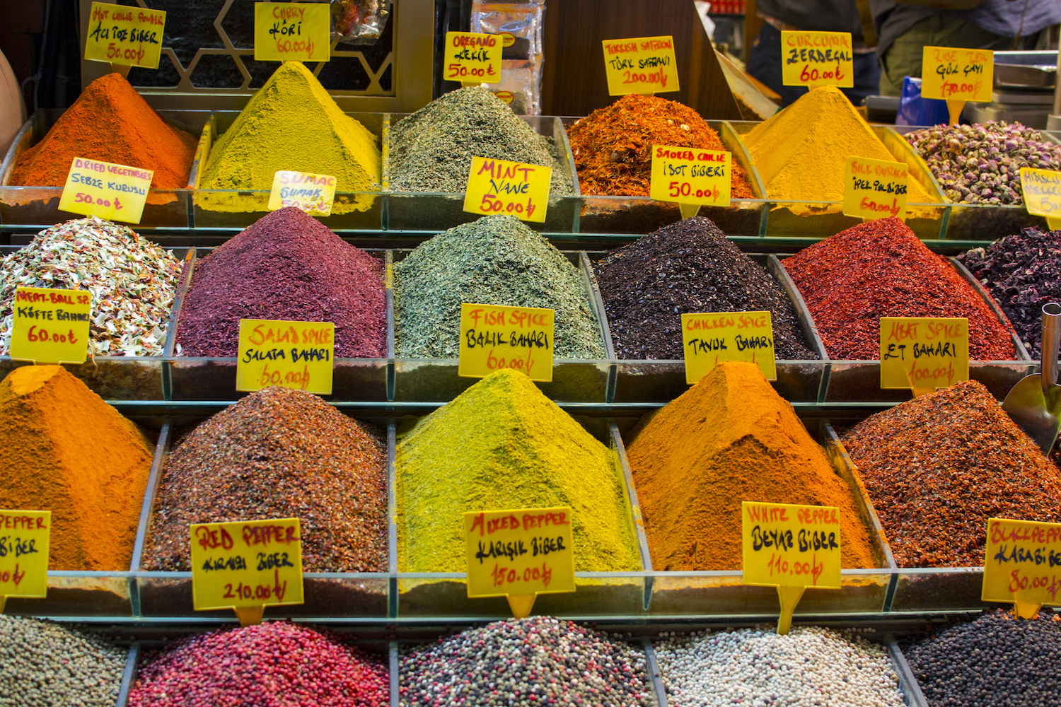 Spice Bazaar ( Egyptian Bazaar) in Istanbul, Turkey