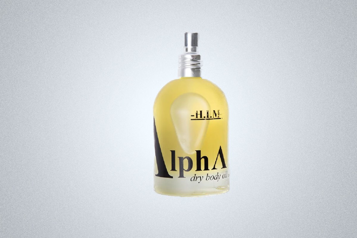 Dry Oil: HIM-ISTRY Naturals Alpha Dry Body Oil