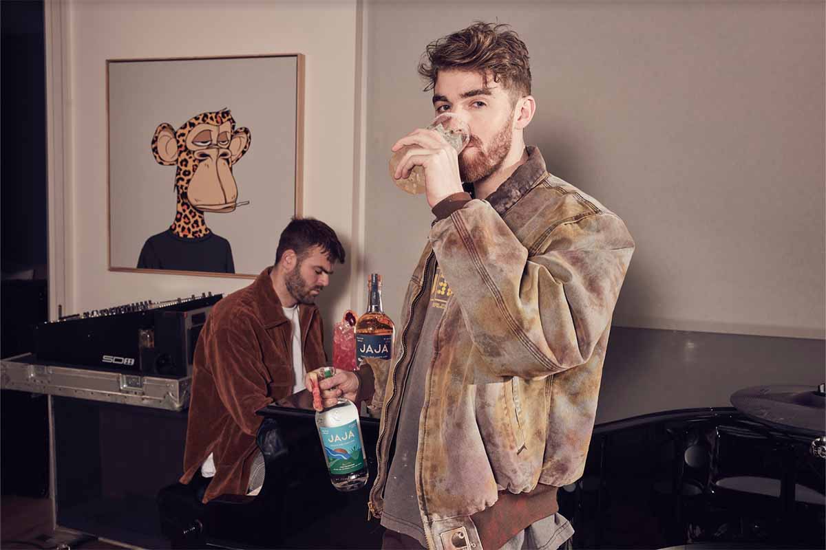 JAJA Tequila Co-Owners Alex Pall and Drew Taggart of The Chainsmokers