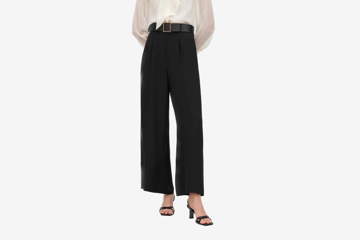 Lilysilk Heavy Crepe Silk Iris Pant