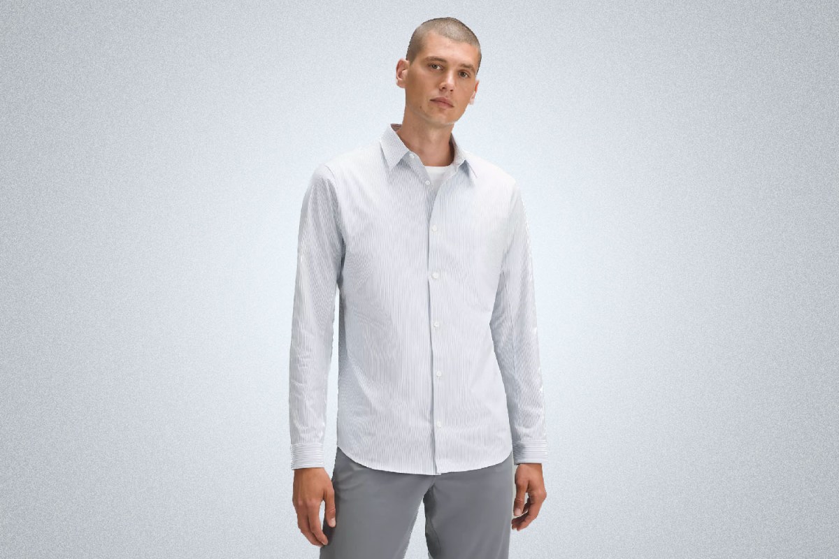 Lululemon New Venture Slim-Fit Long-Sleeve Shirt