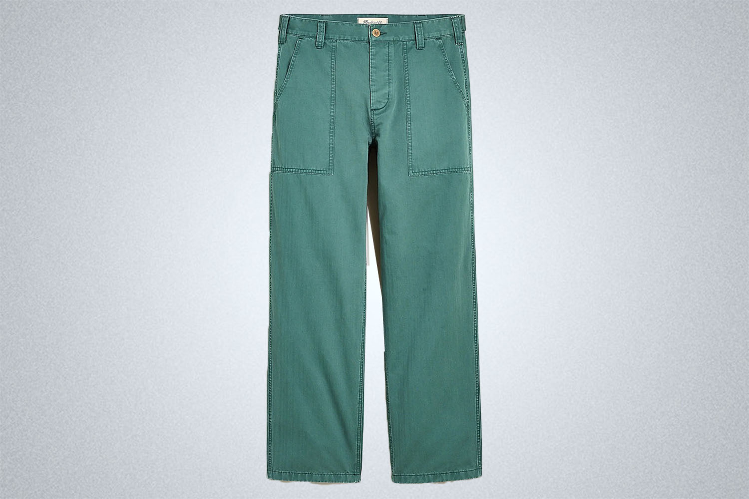 Madewell Herringbone Baggy Workwear Pants