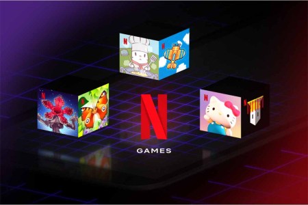 Screenshots from Netflix's line of mobile games. The streamer just launched an app that allows you to use your phone as a game controller for the TV.