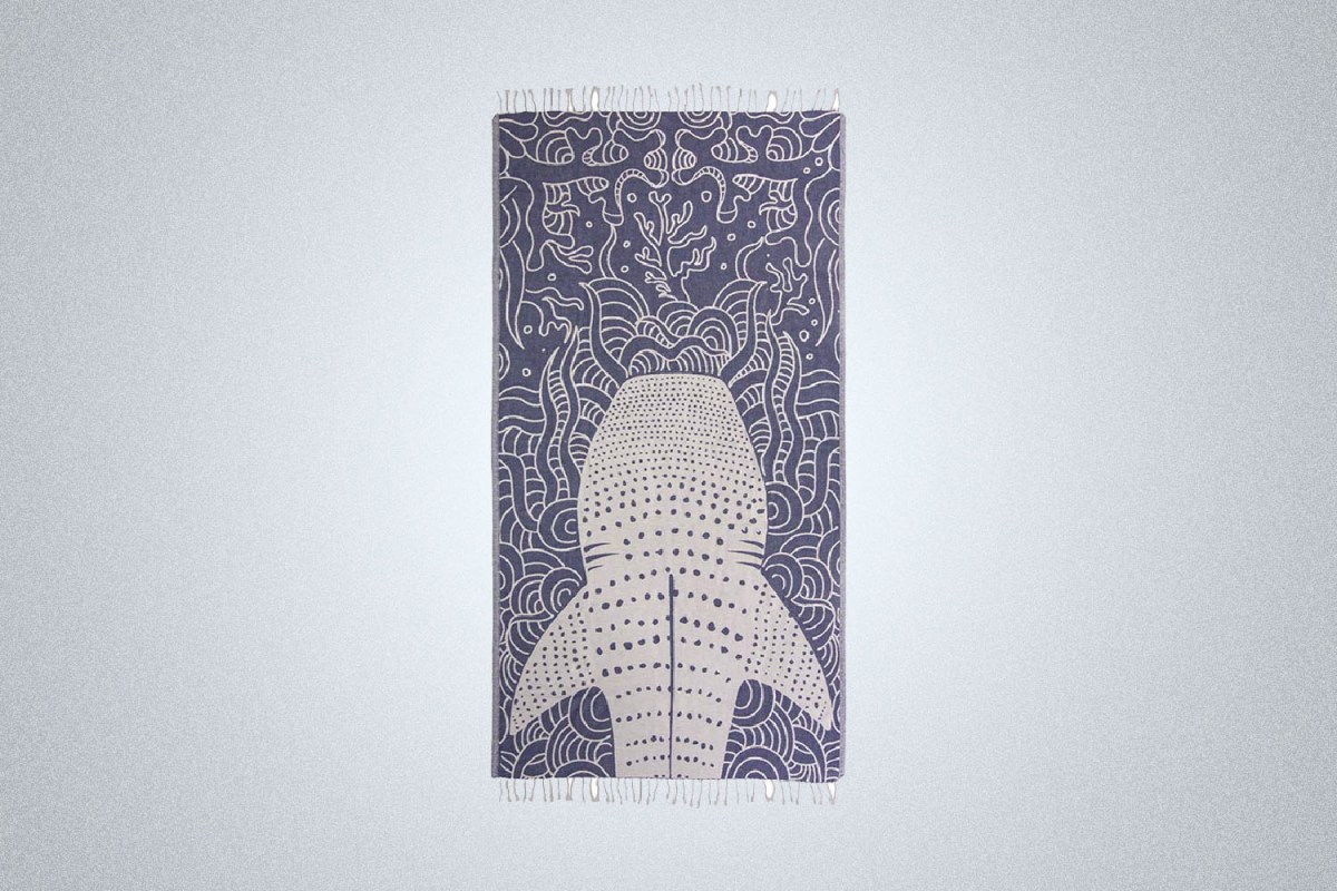 Beach Towel: Sand Cloud Whale Shark Towel