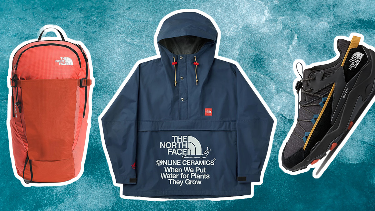 The North Face End of Season sale collage