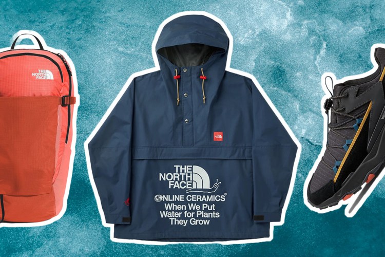 The North Face End of Season sale collage