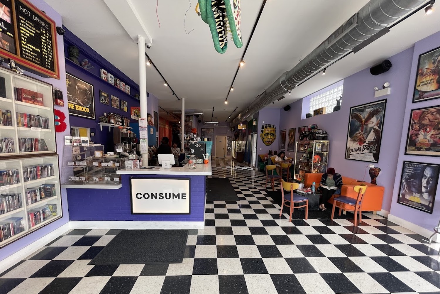 The Brewed Is a Year-Round, Halloween-Themed Coffee Shop - InsideHook