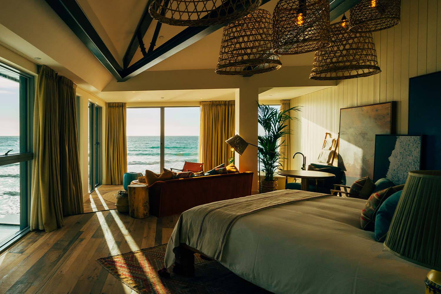 A Beach Loft Suite at the Watergate Bay Hotel