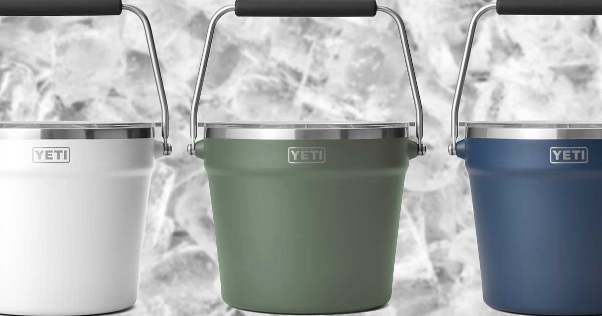 Three Yeti Rambler Beverage Buckets