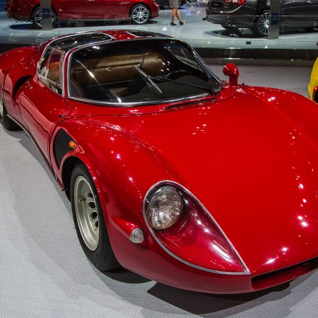 A 1968 33 Stradale from Alfa Romeo at the 2015 Los Angeles Auto Show