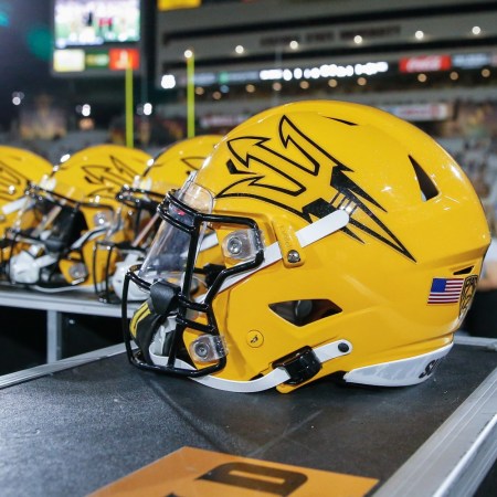 Arizona State helmets