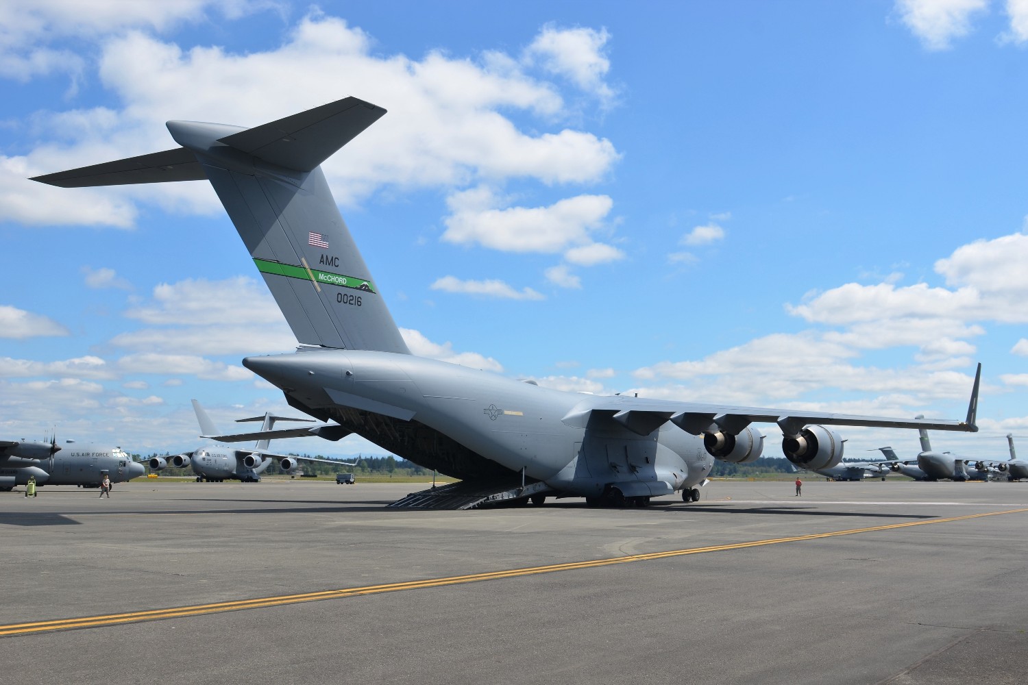 C-17 transport plane