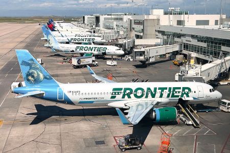 Frontier Airlines planes