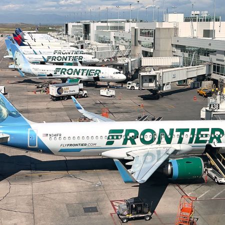 Frontier Airlines planes