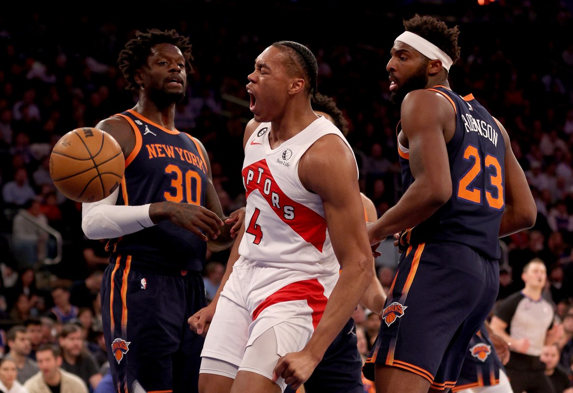 Raptors knock off the Knicks