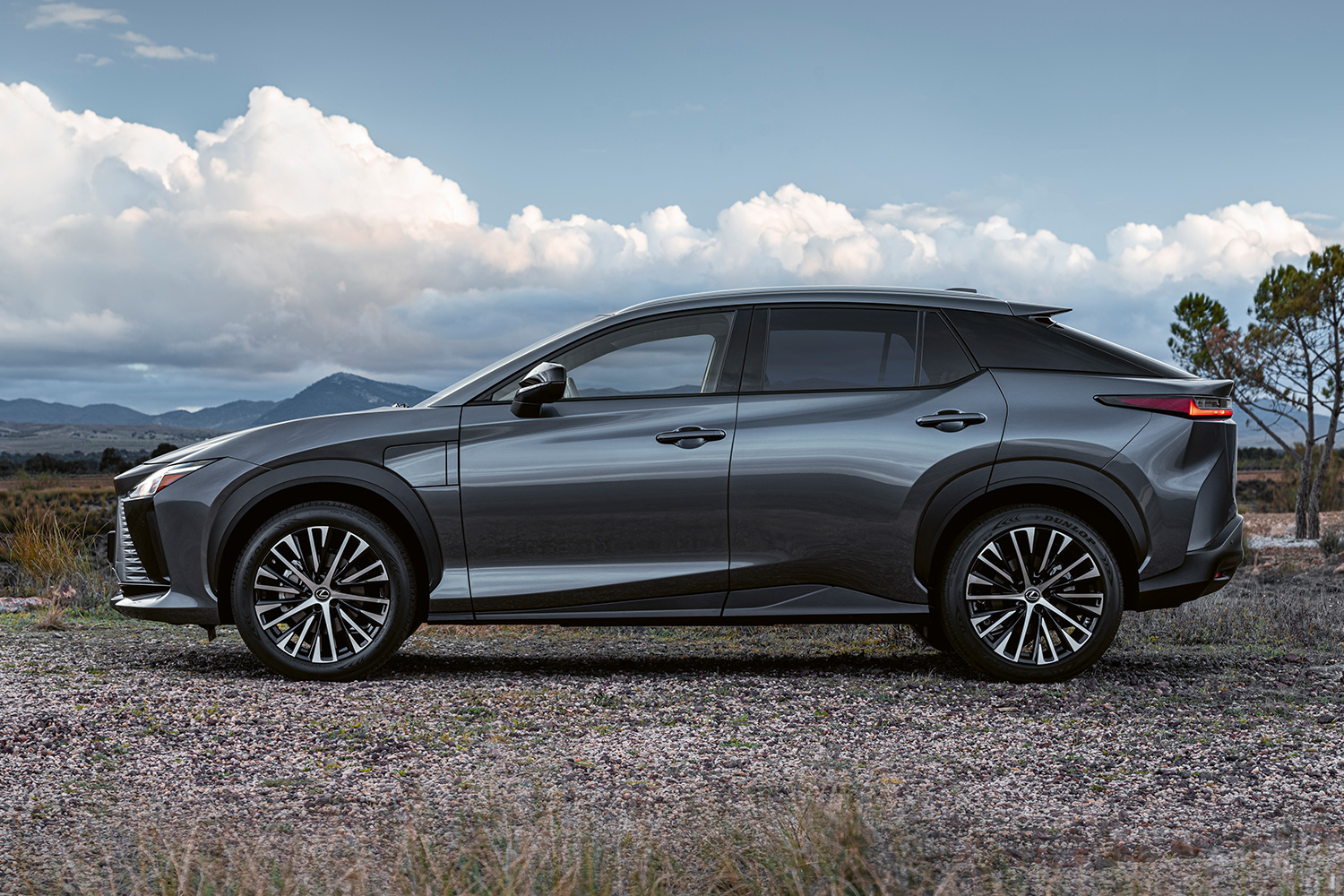 Lexus RZ 450e SUV profile