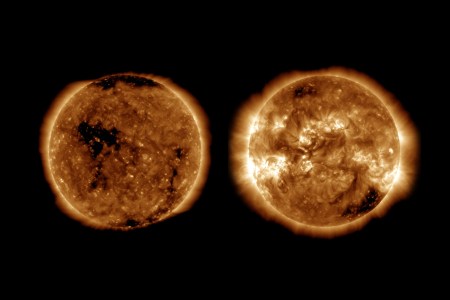 Images of the sun