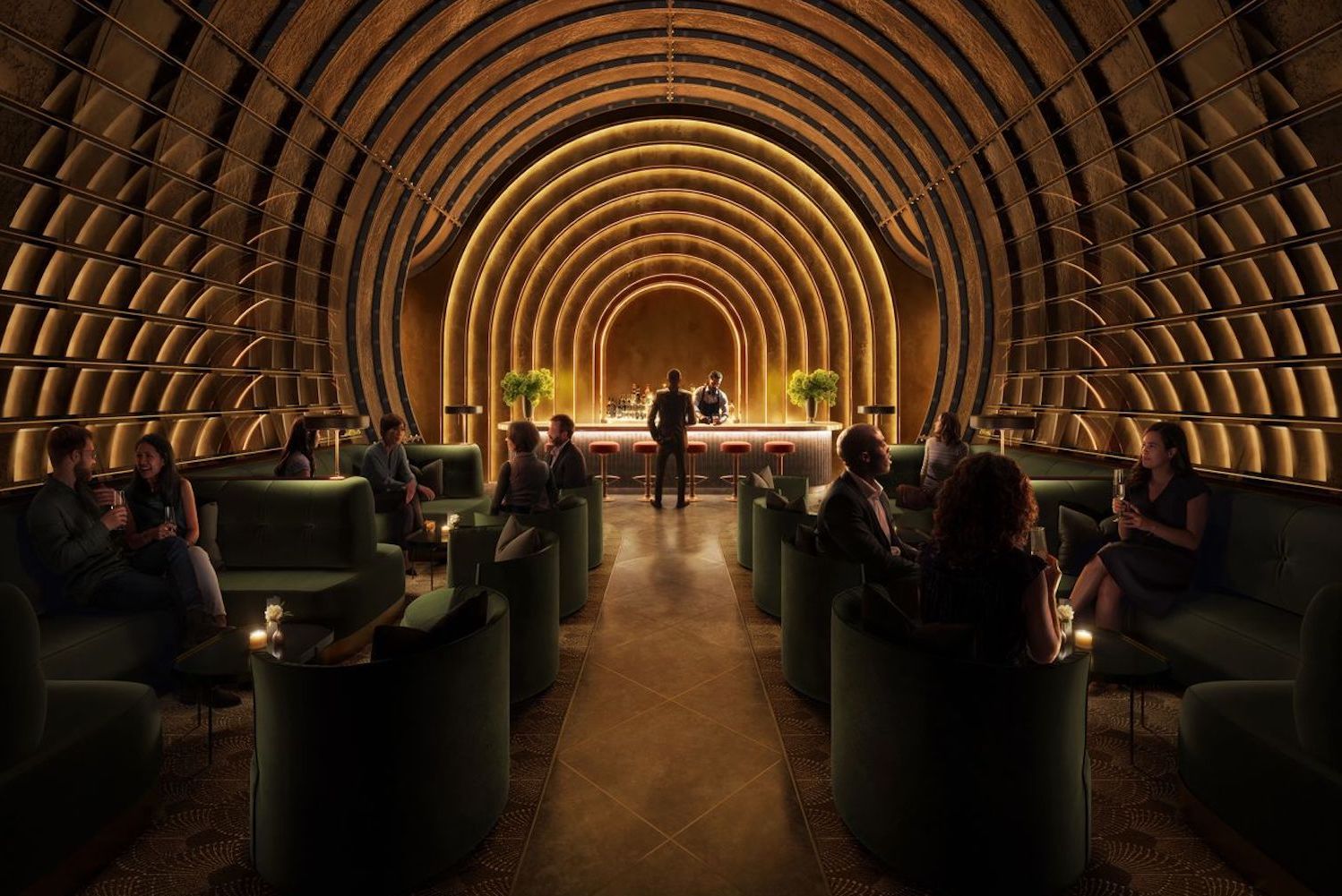 london tunnels bar rendering