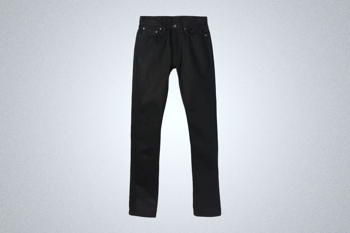 3Sixteen Classic Tapered Double Black Selvedge