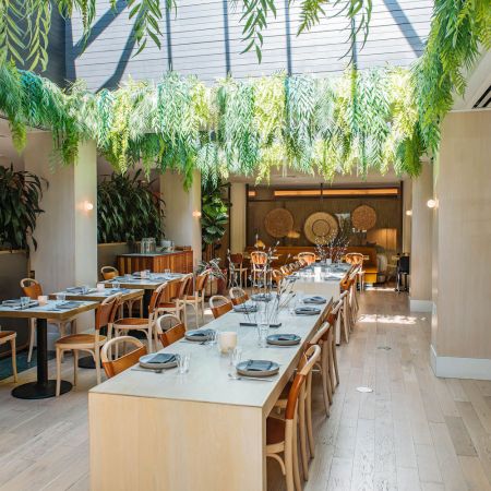 Abacá dining room in San Francisco