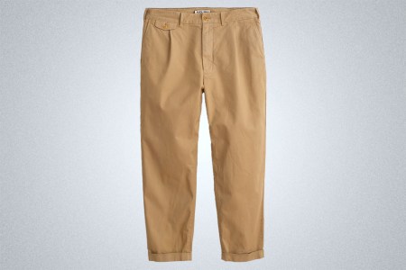 Best Overall Chino: Alex Mill Standard Pleated Chino Pant